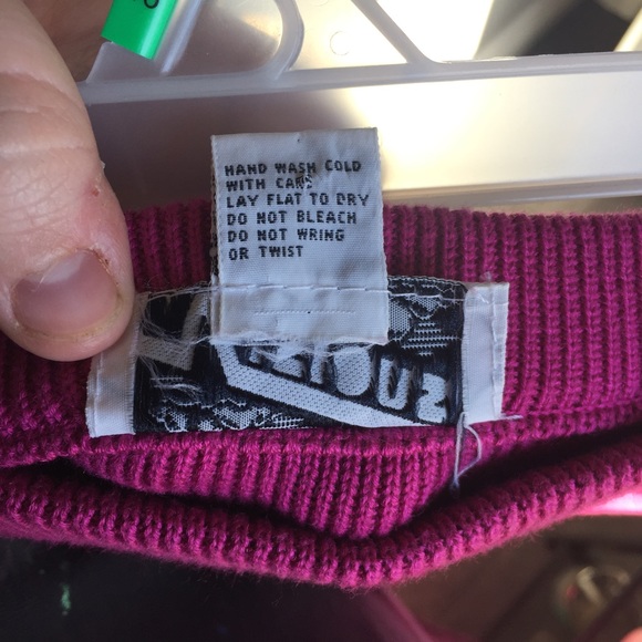 ❤️pink vintage knit maxi skirt size M-L - Picture 10 of 14